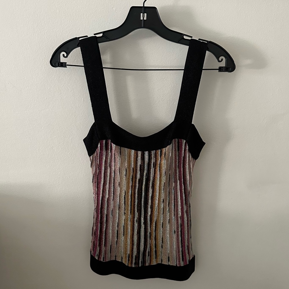 VINTAGE MISSONI KNIT TANK - XS/S